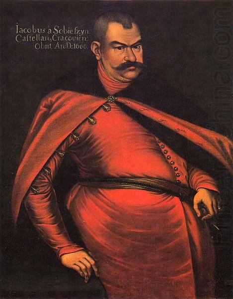 unknow artist Portrait of Jakub Sobieski, castellan of Krakow. china oil painting image